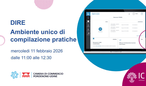 Immagine DIRE, ambiente unico di compilazione pratiche